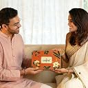 Eat Better Co - Assorted Laddoo Gift Hamper - Tin box with 20 laddoos in 5 unique flavours - Made with just Dry-Fruits, Dates & Nuts - Healthy Chocolate Box for Gift, Birthday Gift, Corporate Gift, Return gift for kids gallery image