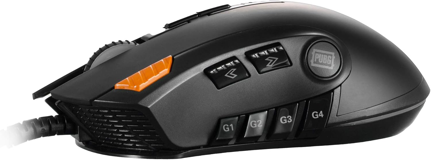 RGB Wired Gaming Mouse, Teamwolf Pro Optical Gaming Mice for PC Video Game Player