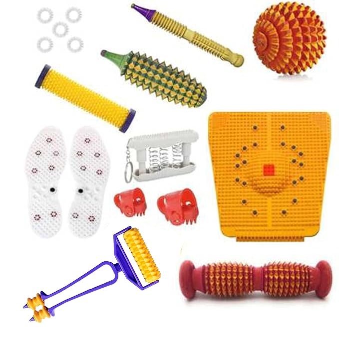 Acupressure Massager Tools Combo Kit for stress and pain relief