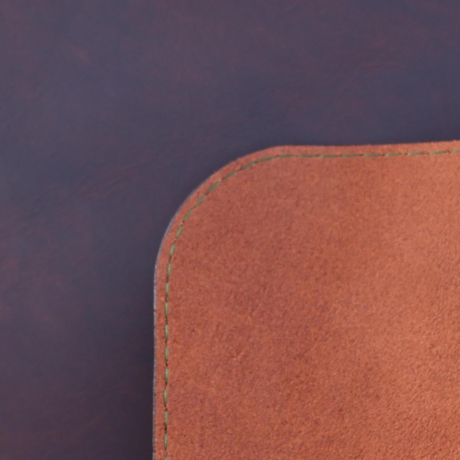 Havee Cabana Desk Mat - Genuine Leather Handmade in Colombia - Brown