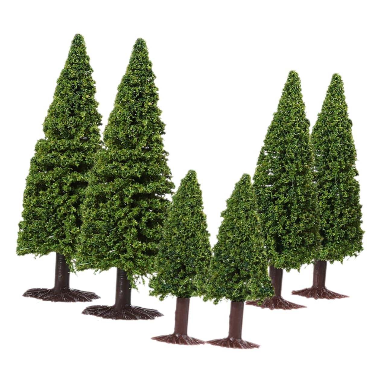 30 Piezas Modelo De Pino Árbol De Ferrocarril Árbol De Globo De Nieve De Bricolaje Figura De Pino Paisaje Arquitectura Árbol Árboles De Escala Árbol De Cedro Modelo Paisaje Modelo DIYEAH