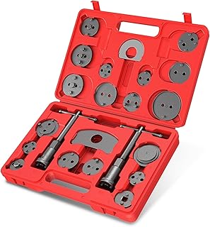 THE WHITE SHOP Disc Brake Caliper Compressor Wind Back Tool 24pc Professional Caliper Tool Set