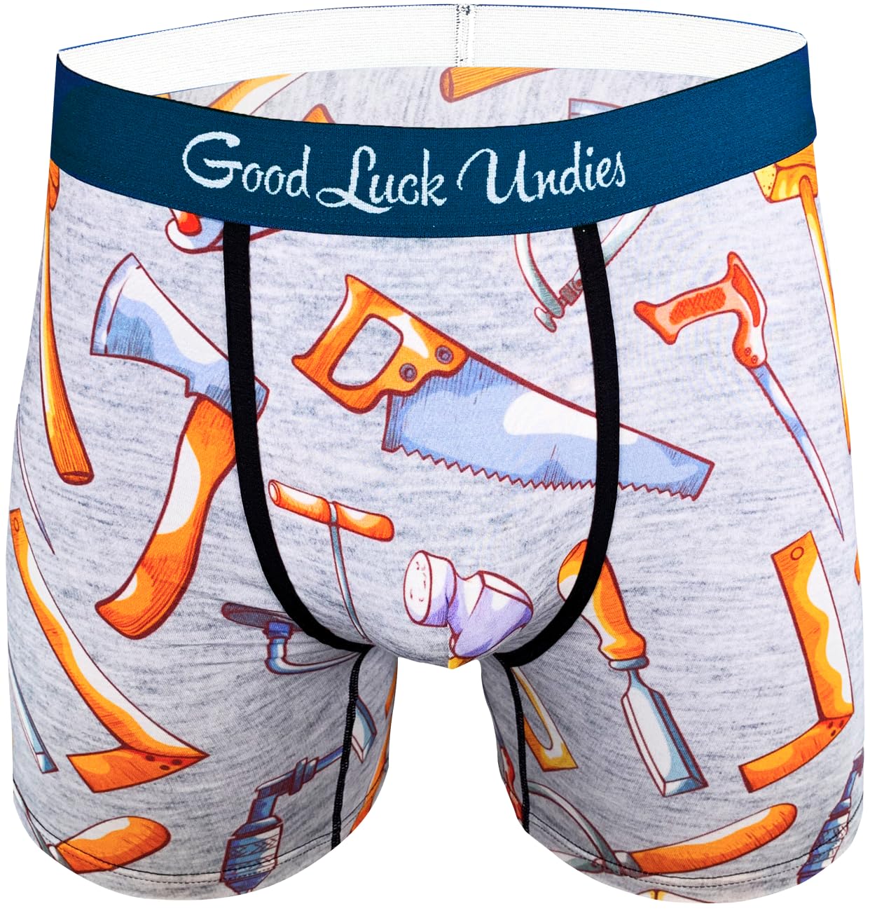 Good Luck Undies Men's Novelty Boxer Brief Underwear