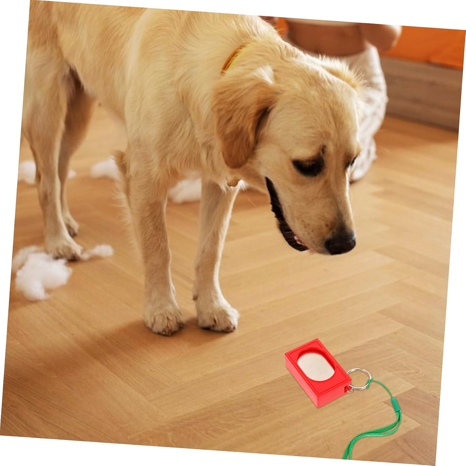 2pcs Dog Training Clickers Barking Device for Dogs Sound Vibration Stimulation Pet Training Supply Universal for Breeds and Ages