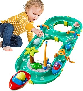 Generico Table à eau pour enfants pour extérieur – Table à eau, jouets éducatifs pour école jardin, maison intérieure extérieure parcs pluie salle de classe