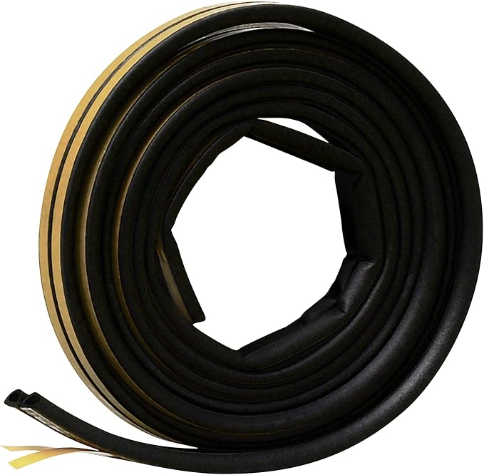Frost King V25BK 3/8" Wide x 1/4" Tall x 17' Long XTreme Rubber