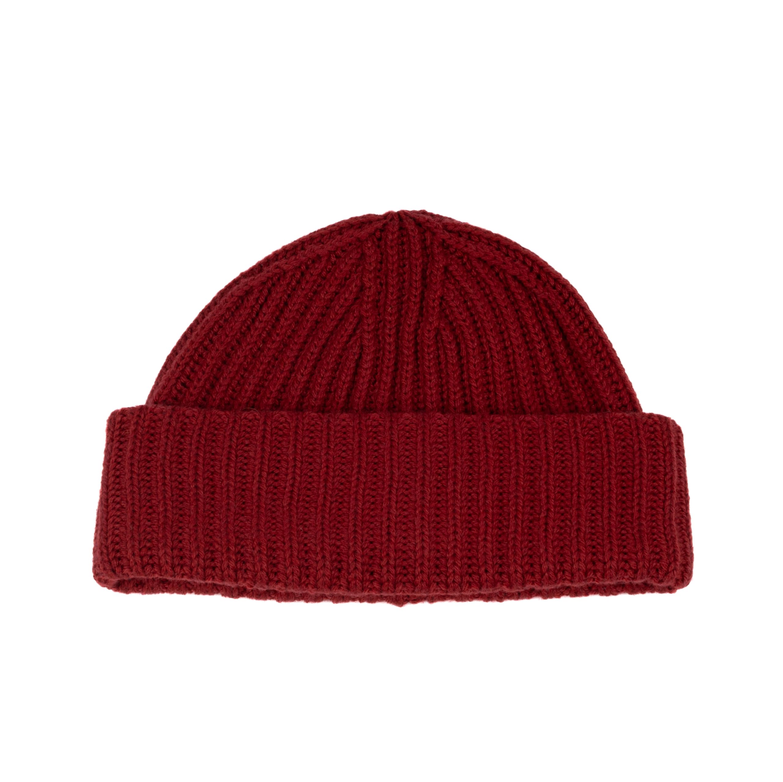 Bonnet côtelé 100 % laine mérinos extra fine, fabriqué en Italie, bonnet d'hiver unisexe, taille unique