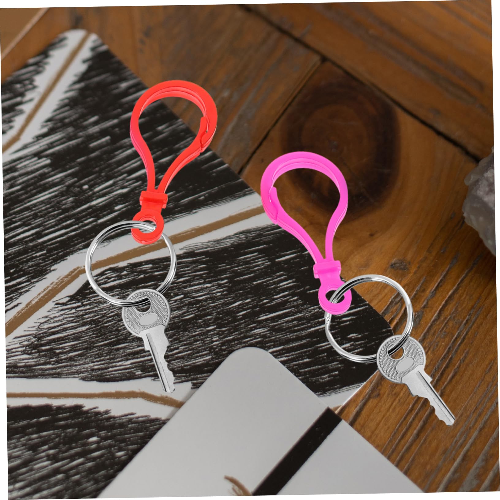 DOITOOL 5 Series Clips De Plástico Langosta Para Llaveros Y Accesorios Diy Perfectos Para Pulsera Y Collares 100 Piezas*5