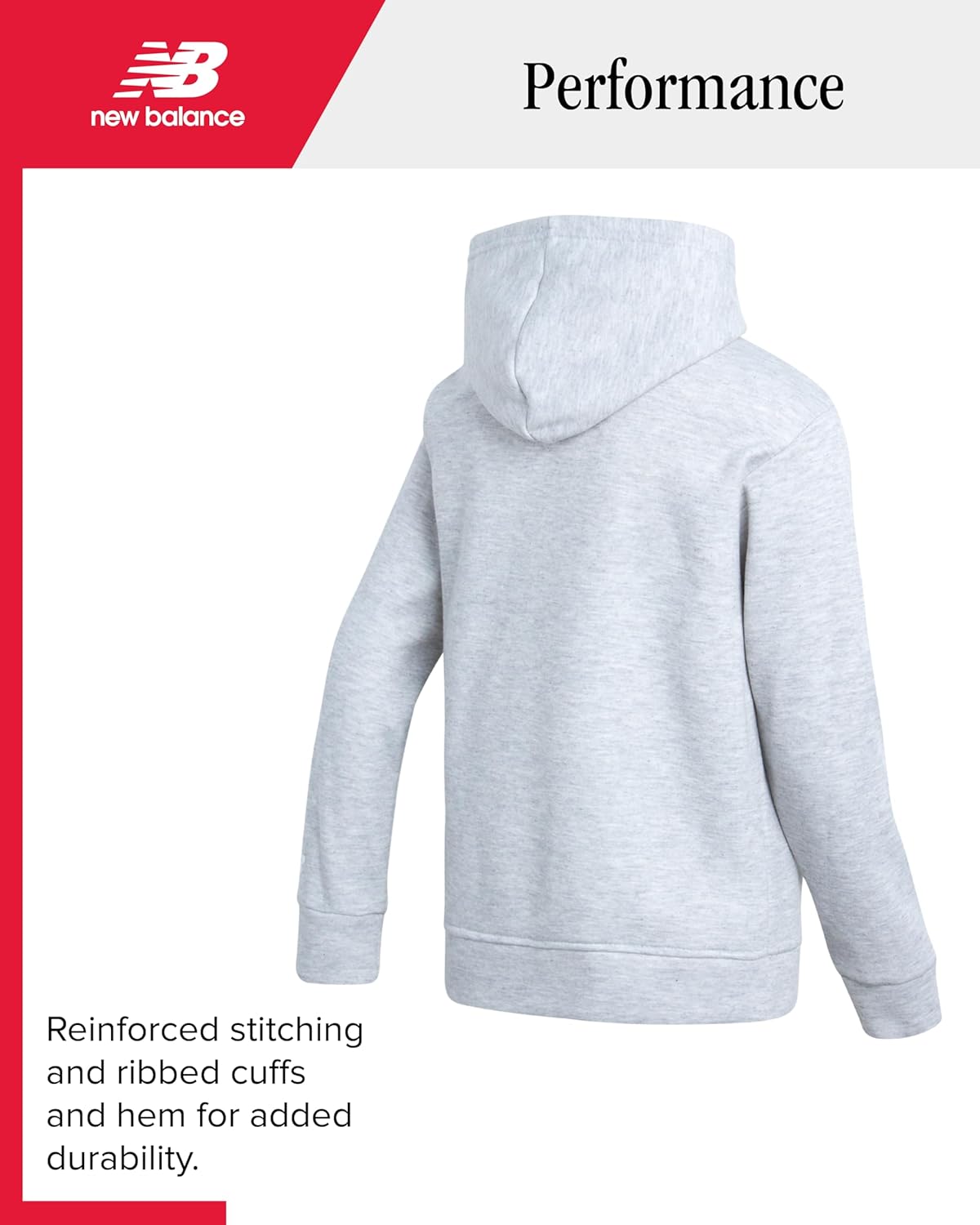 New Balance Boys Sweat Suit Set - 3 Piece Short Sleeve Graphic Tee, Fleece Pullover Hoodie and Jogger Pants for Boys (4-16) - Image 3