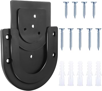CyeeLife Dartboard Mounting Bracket,Dartboard Bracket Hanging Dartboards Professional,Black