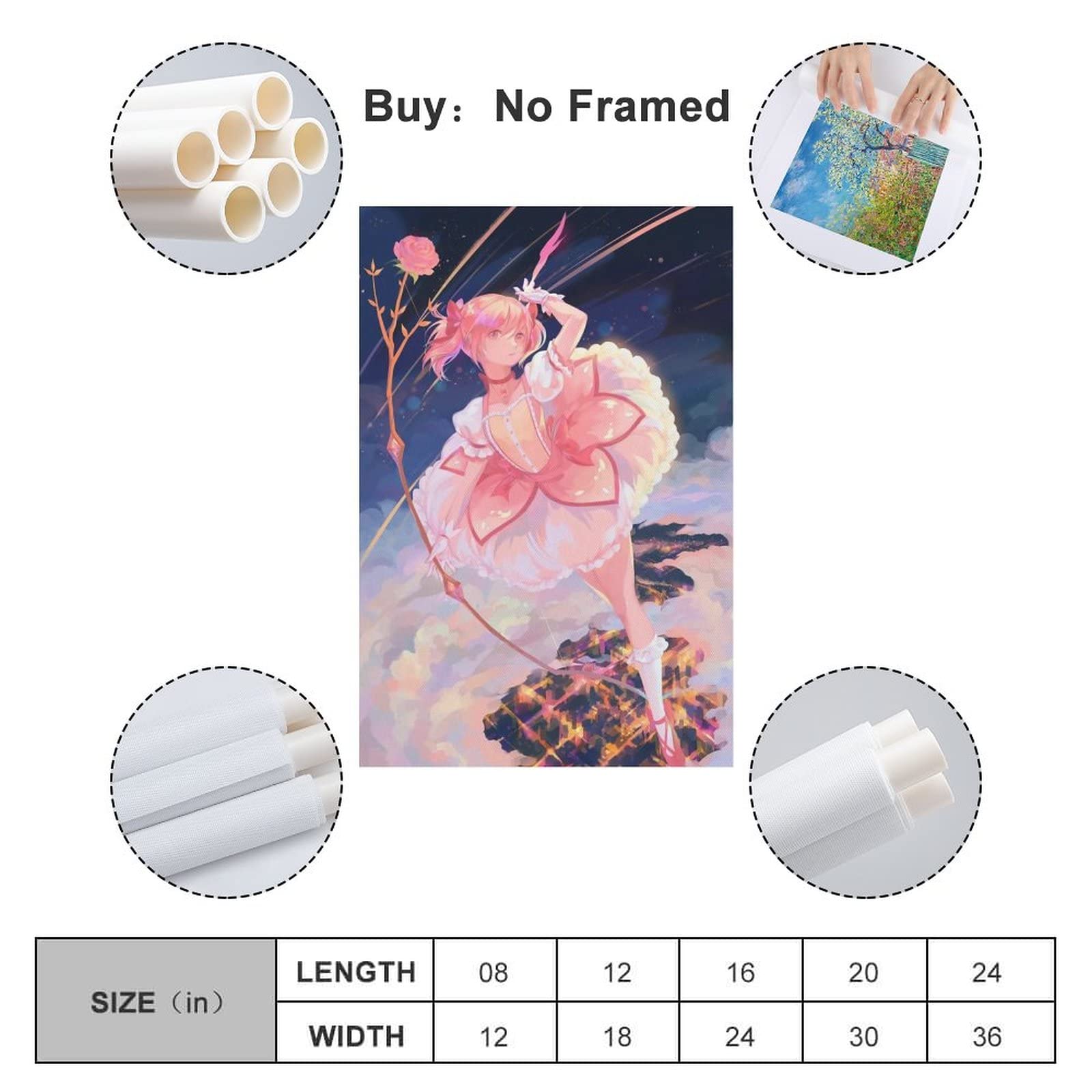Madoka Magica de Puella Magi - Porte-clés acrylique Momoe Nagisa - France