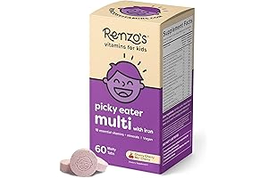 Renzo's Picky Eater Multivitamin with Iron: A Wholesome Solution for Fussy Kids