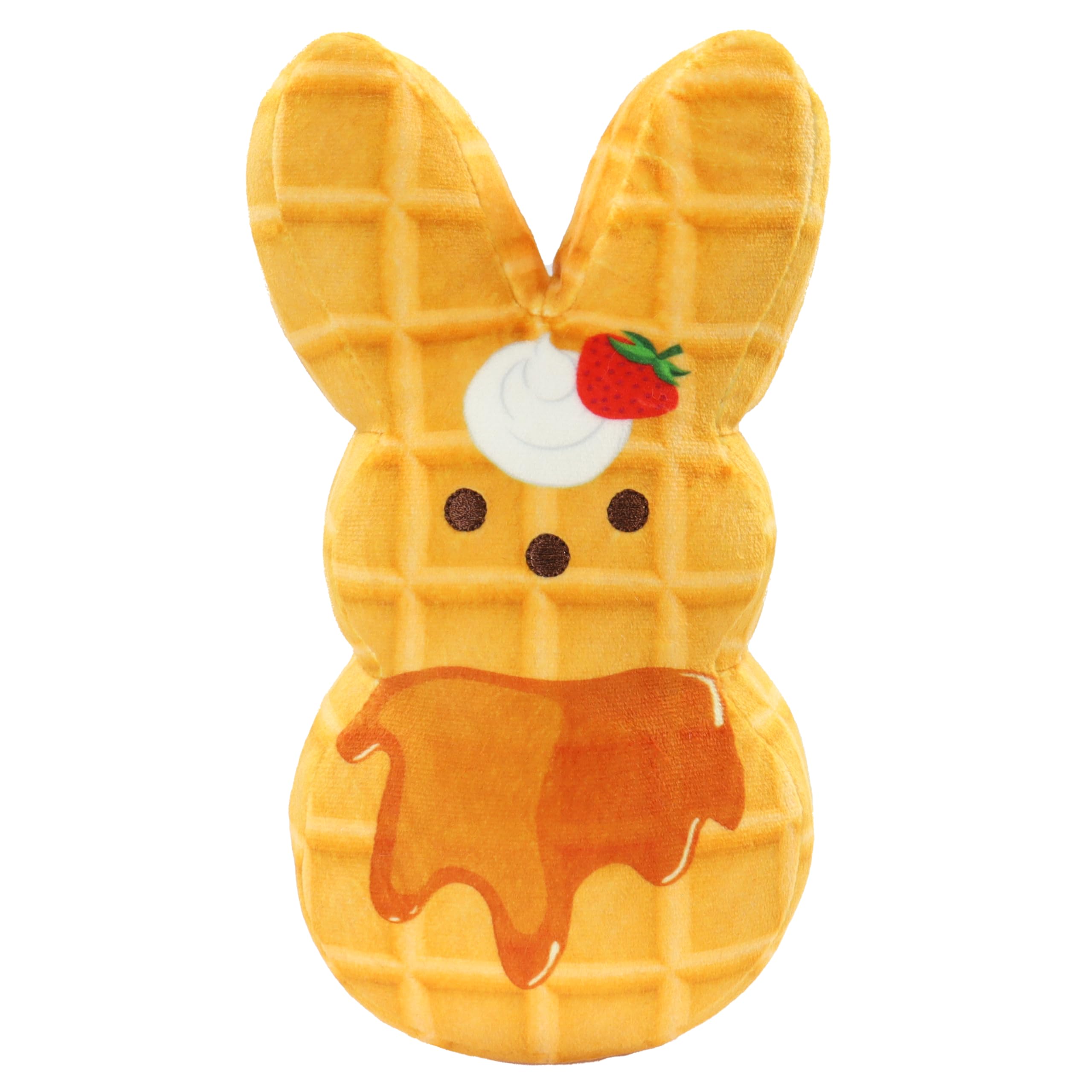 Animal Adventure | Shaggy Bunny Peeps | 9” Collectible Plush |Waffle Brunch Bunny