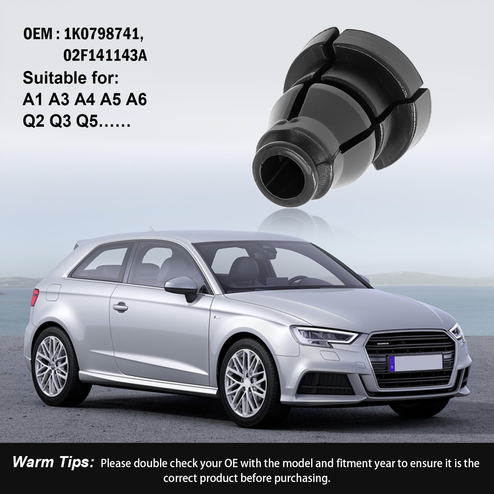 Junta de manguera del cilindro maestro del embrague con junta para A1, A3, A6, Fabia, Octavia, Yeti, Beetle, Caddy, Golf, Polo y Passat. Reemplazar 1K0798741 y 02F141143A.