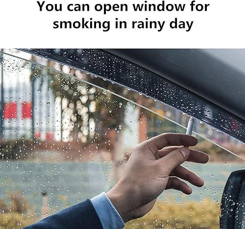 Miniatura 2 de Car Rain Shield For Benz GLA Class 2013 2014 2015 2016 2017 2018-2023 Window Side Window Deflector Rain Guard Awnings