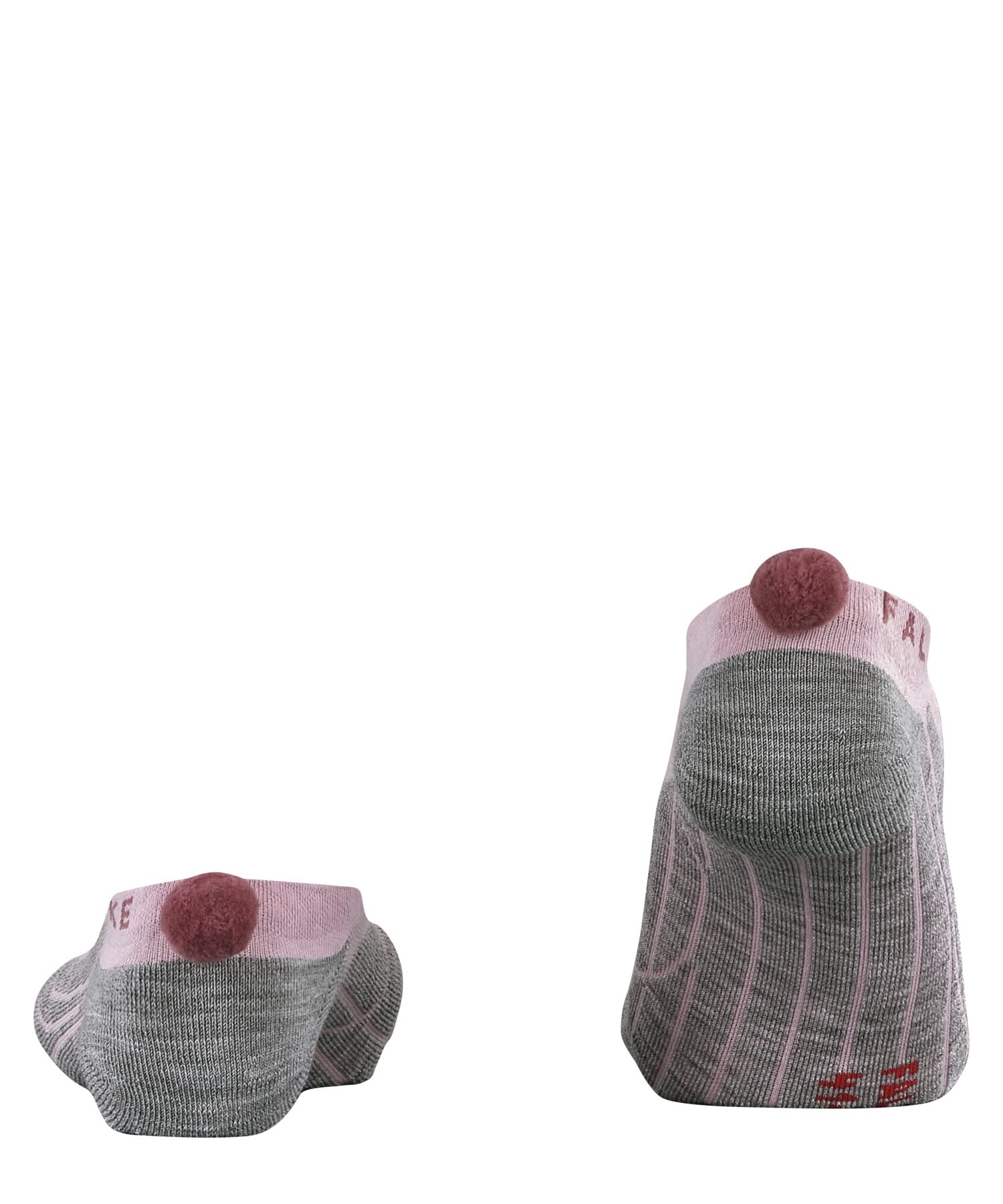 FALKE GO2 Pompom W In coton anti-ampoule 1 paire, Chaussettes de golf Femme, Rose Thulit 8663, 35-36