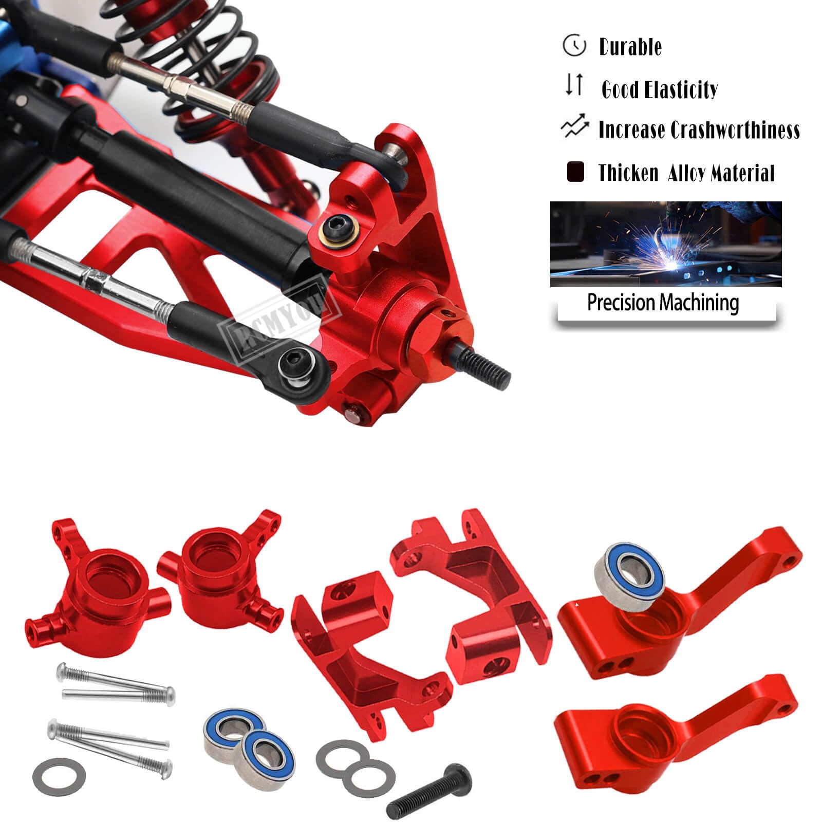 Pièce De Mise à Niveau éliminateur D'embrayage KLAPR – 50T à 54T, Métal, Pour Traxxas Slash 4X4
