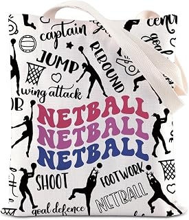 FOTAP Netball Spieler Tragetasche - Trainer Wertschätzung & Sport Liebhaber Geschenk - Sportlehrer & Hobby-Enthusiast Henkel-Tasche