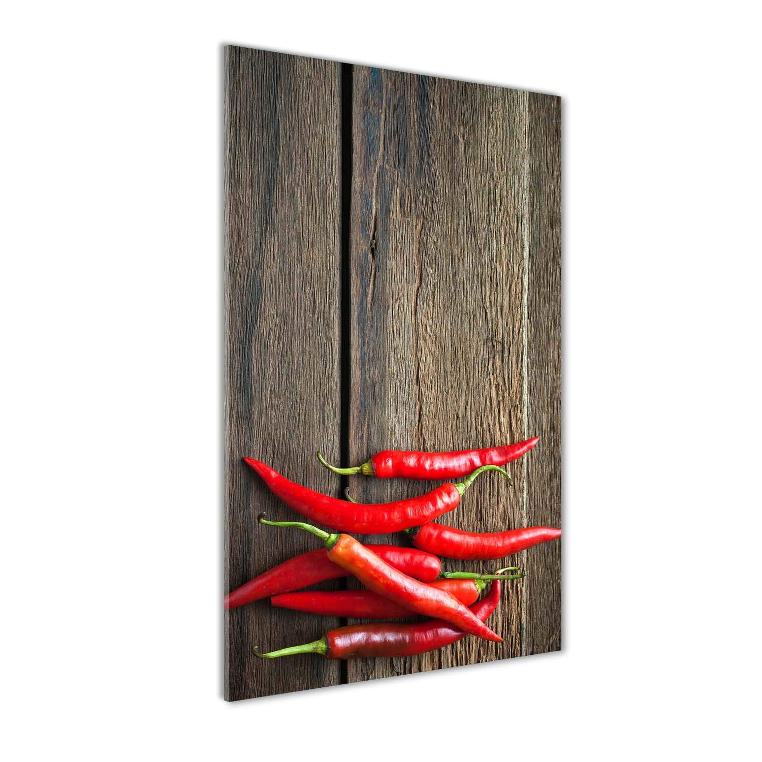 Mural art Tulup en acrylique 50x100 | Fini les cadres fragiles avec ce tableau piments
