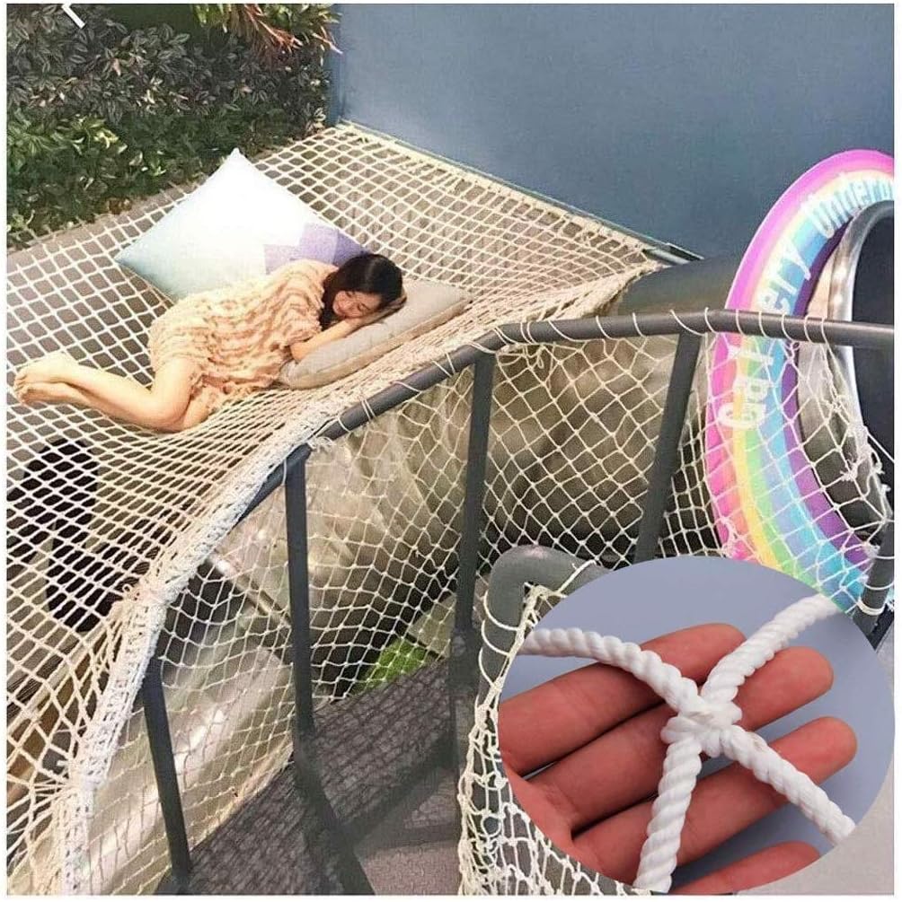 Safe Net, Child Safety Net Safe Protection Fence Woven Rope Cargo Trailer Protection Nets for Indoor Railings Stairs Safe Net