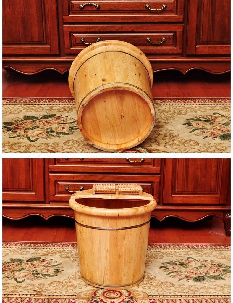 Lavabo de Madera para pies para Adultos, hogar con Barril de baño de pies, baño de pies, Barril de baño de pies para el hogar, baño de pies