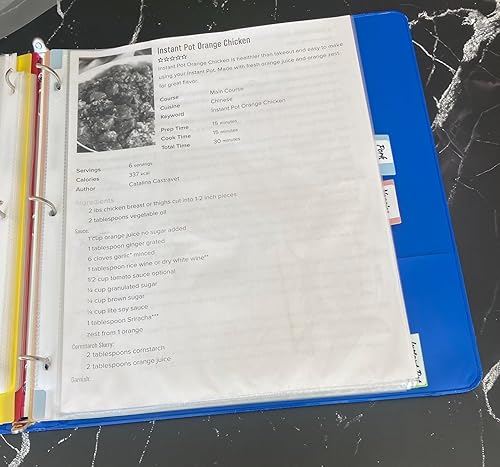 Vista 15 de Paquete de 100 protectores de hojas transparentes, 8.5 x 11 pulgadas, duraderos, de carga superior, agujeros reforzados, sin ácidos / caja fuerte