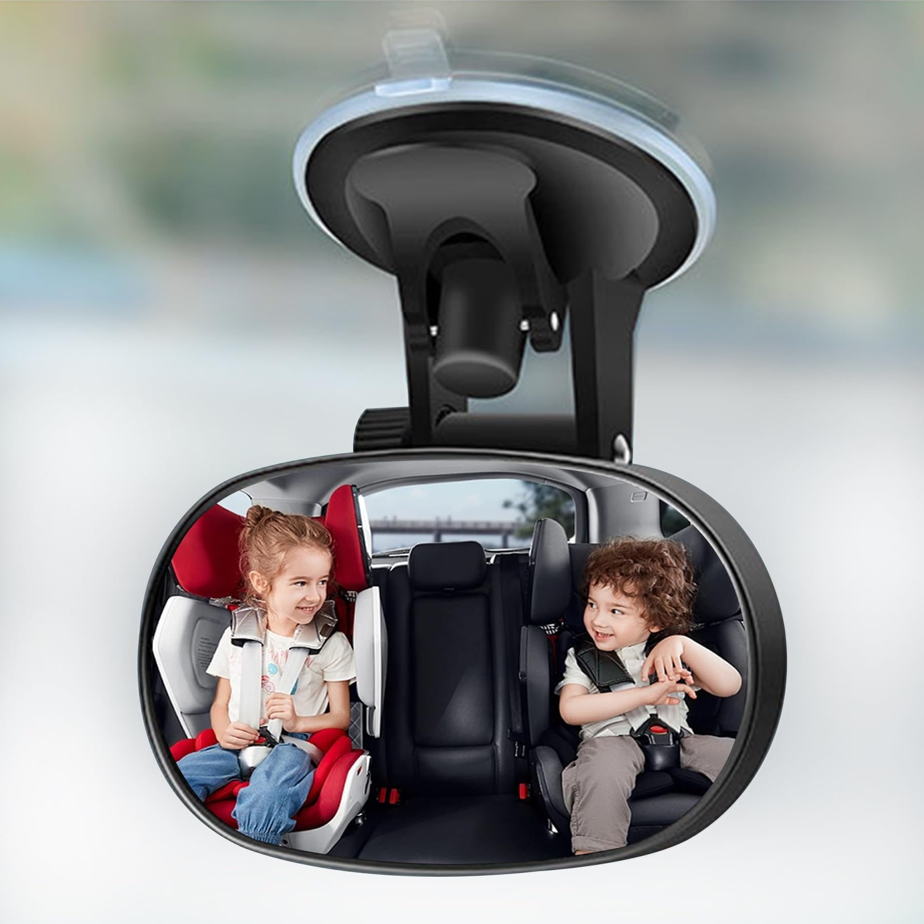 VenxyKod Car Mirror For Baby Suction Cup Car Rear Seat View Mirrors ...
