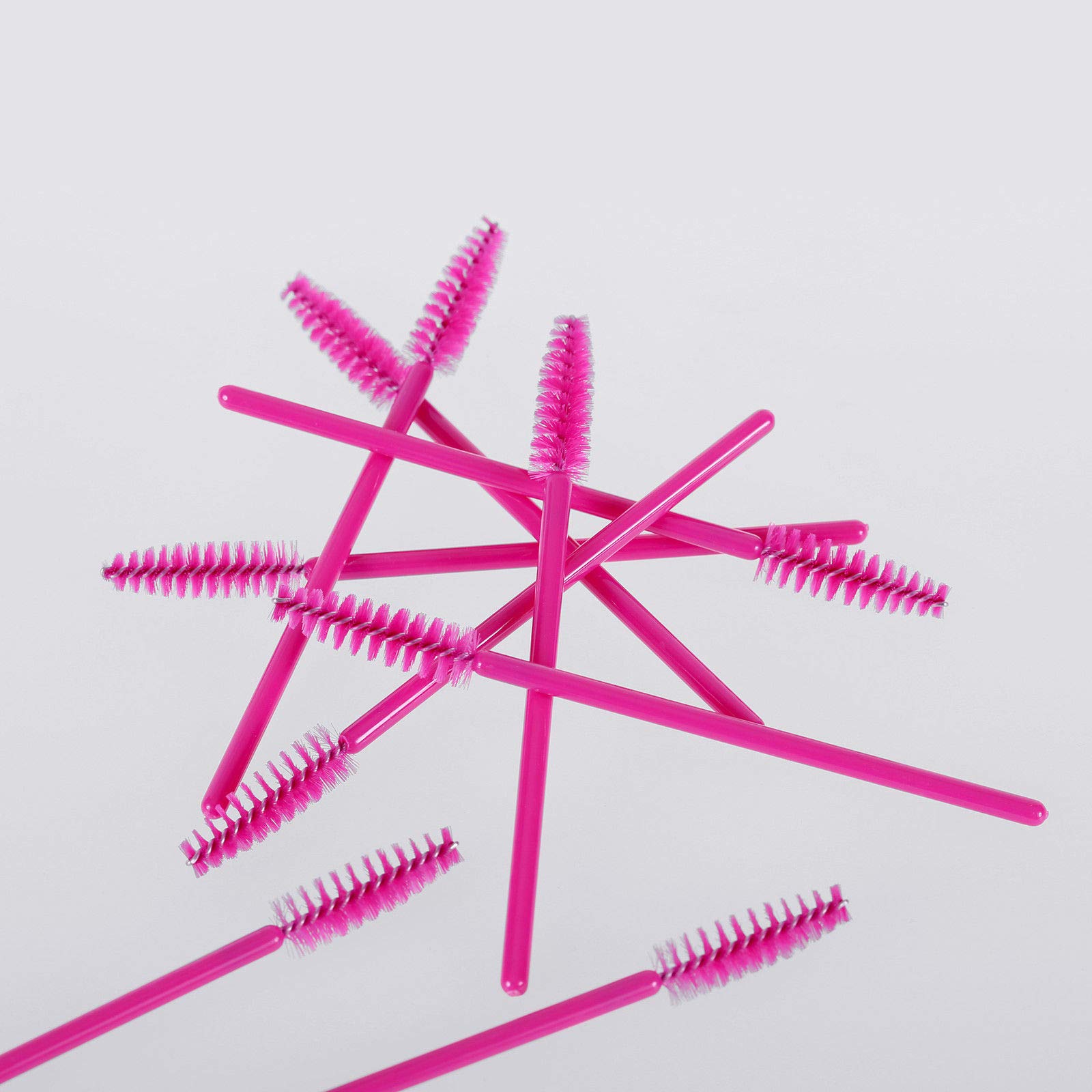 Set de 3 colores de extensión de pestañas, cepillo para pestañas.