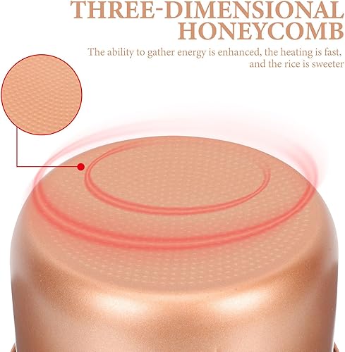 Miniatura 4 de Olla de cocción interna Olla de arroz con aroma Olla interior Olla de cocción interna de cerámica olla de arroz antiadherente para el hogar