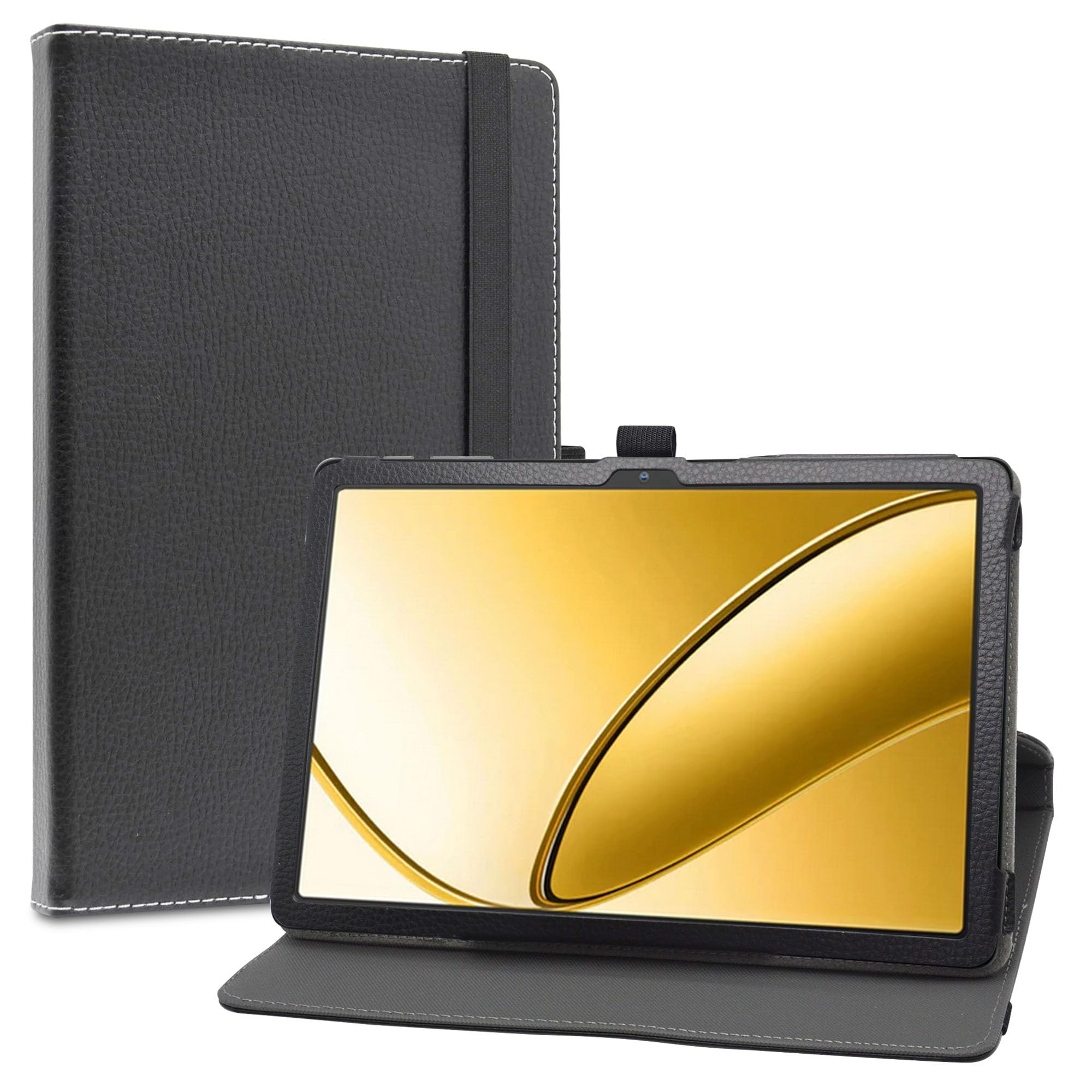 drehbarer schutzhuelle fuer blackview tab 60 pro mit 360 grad standfunktion in schwarz