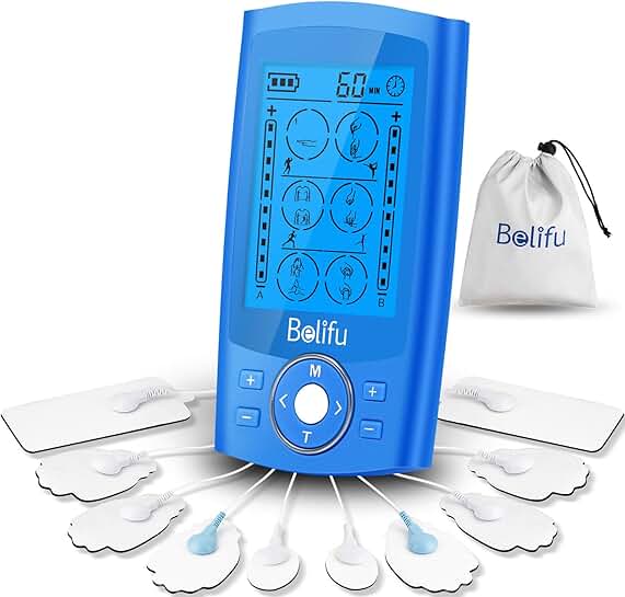 blue hand electrodes