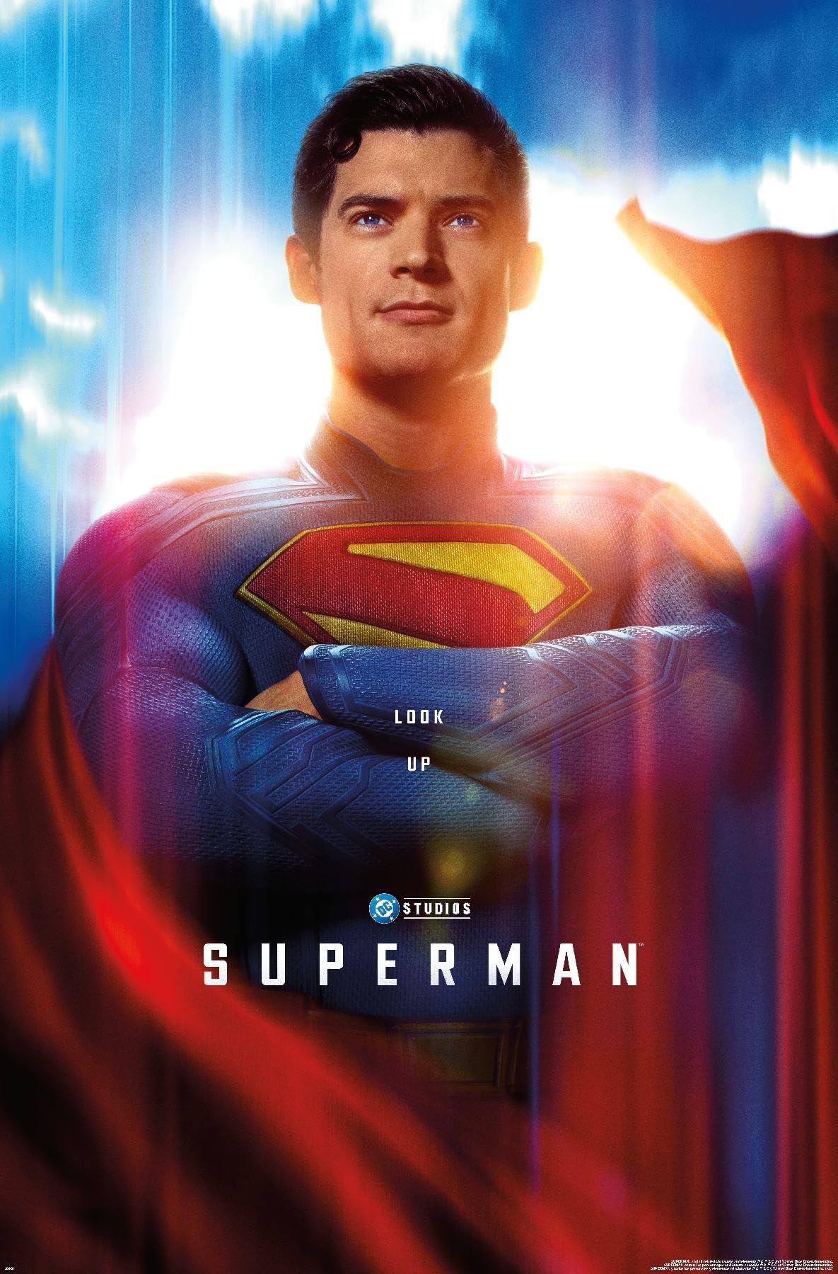 Amazon.com: DC Studios Superman (2025) - Close-Up One Sheet Wall
