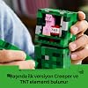 LEGO Minecraft Creeper 21276 - Creative Action Figure Making Set for Kids 10 Years Old and Over Who Love Video Games, Birthday Gift (665 Pieces)