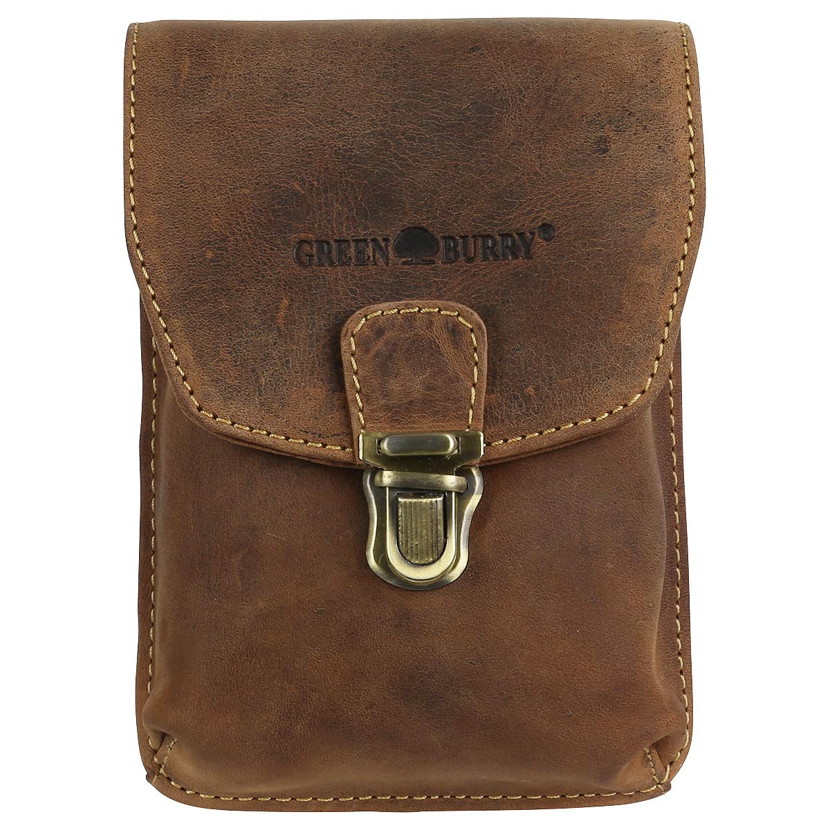 Greenburry Vintage Gürteltasche braun, 1754-H-25
