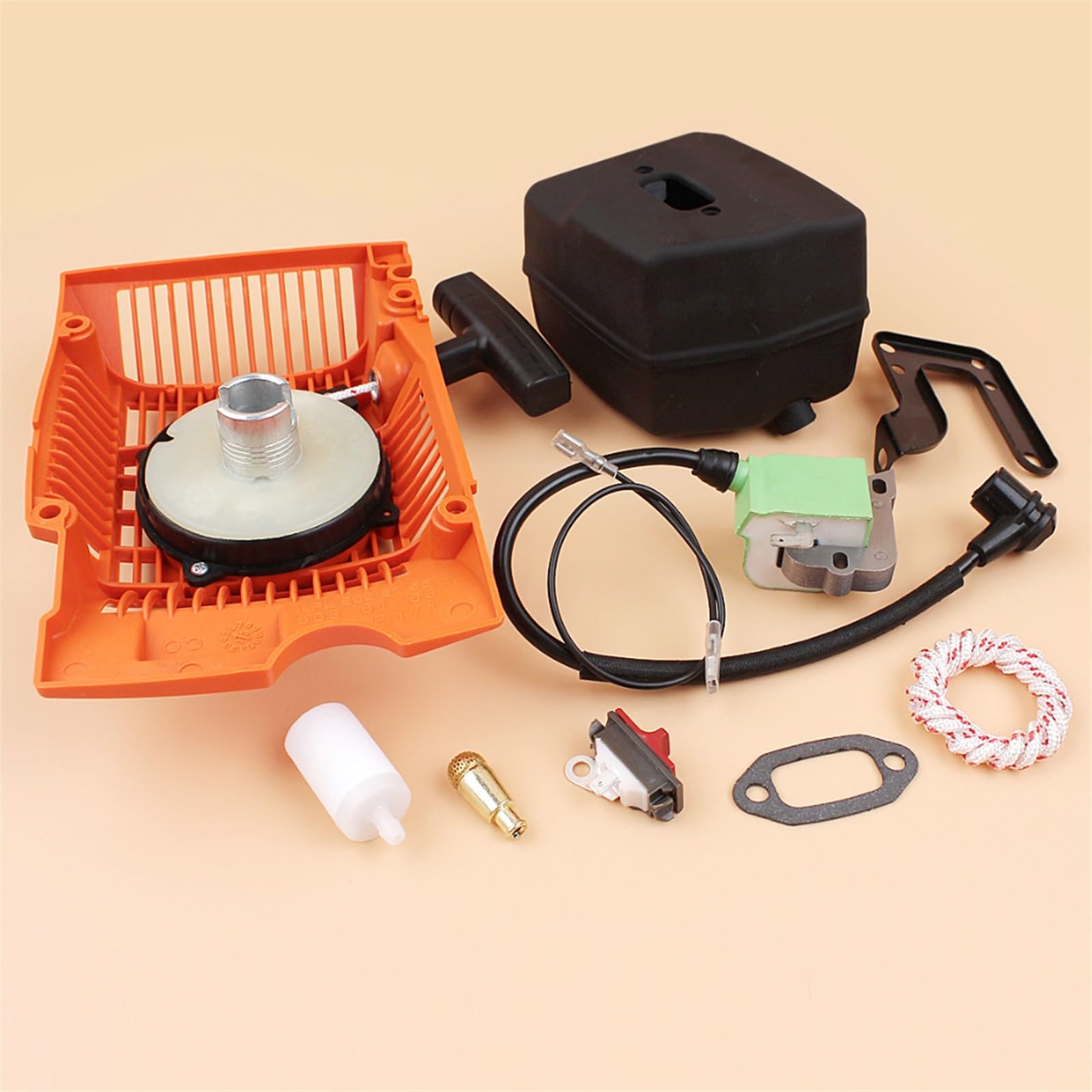 Kit bobina di accensione for avviamento a strappo, pezzi