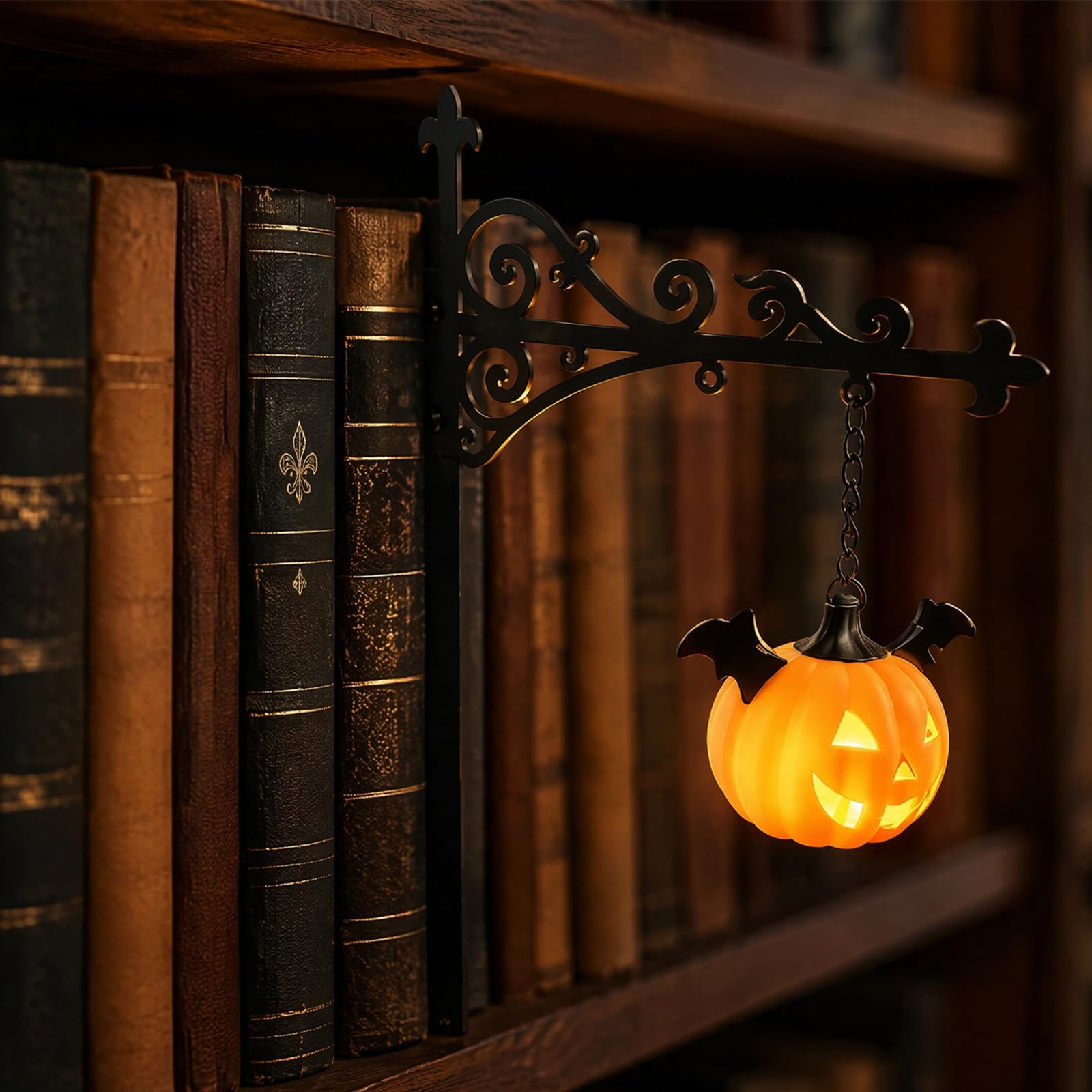 Library Lantern Mini Bookshelf Lamp Multifunctional Decorative Bookshelf