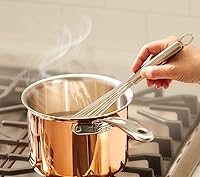 Vista 3 de All-Clad Copper C4 - Olla de 8 cuartos de galón con tapa, utensilios de cocina