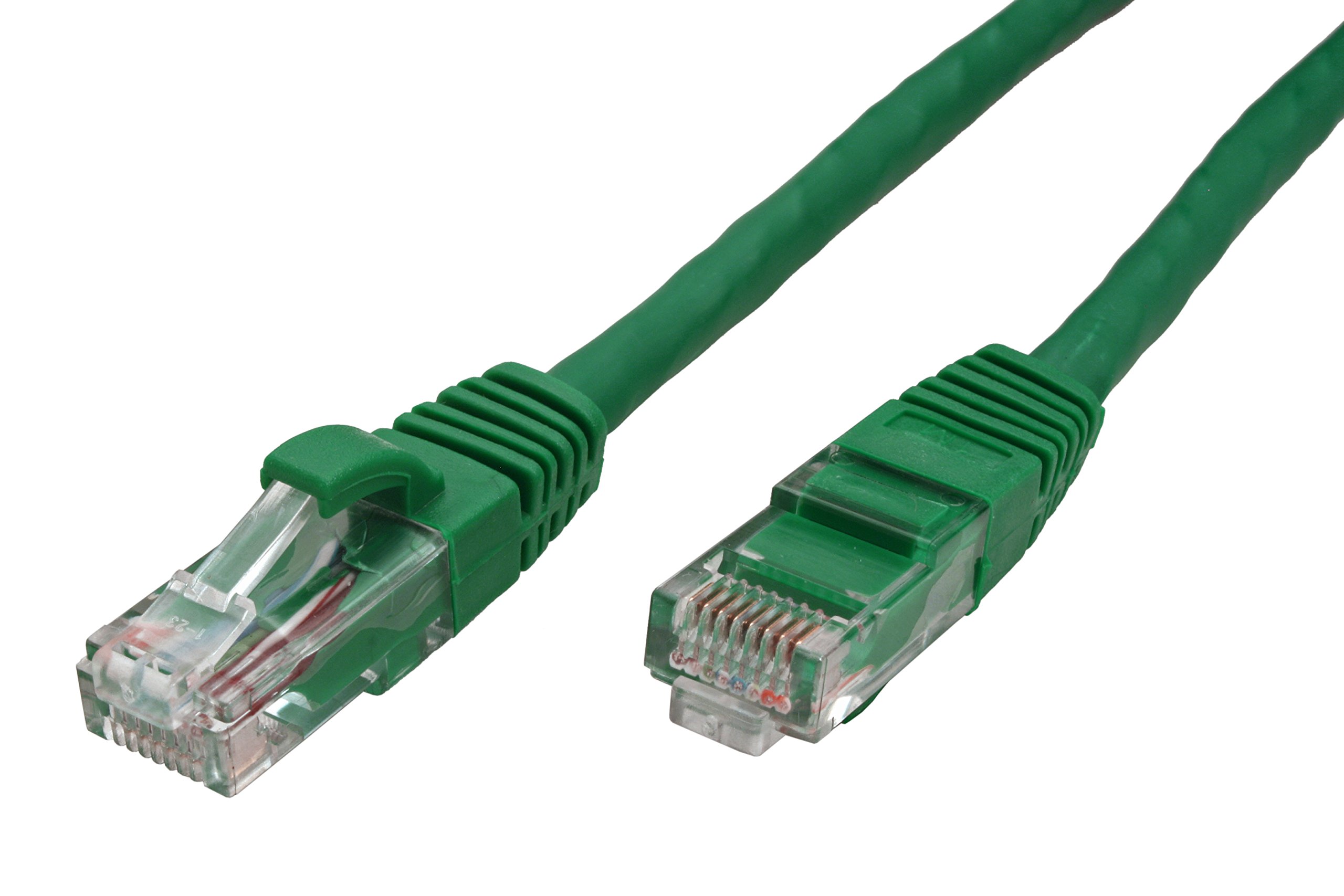VALUE Cordon LAN Cat 6 Component Level | Câble réseau UTP Ethernet avec connecteur RJ45 | vert 1 m