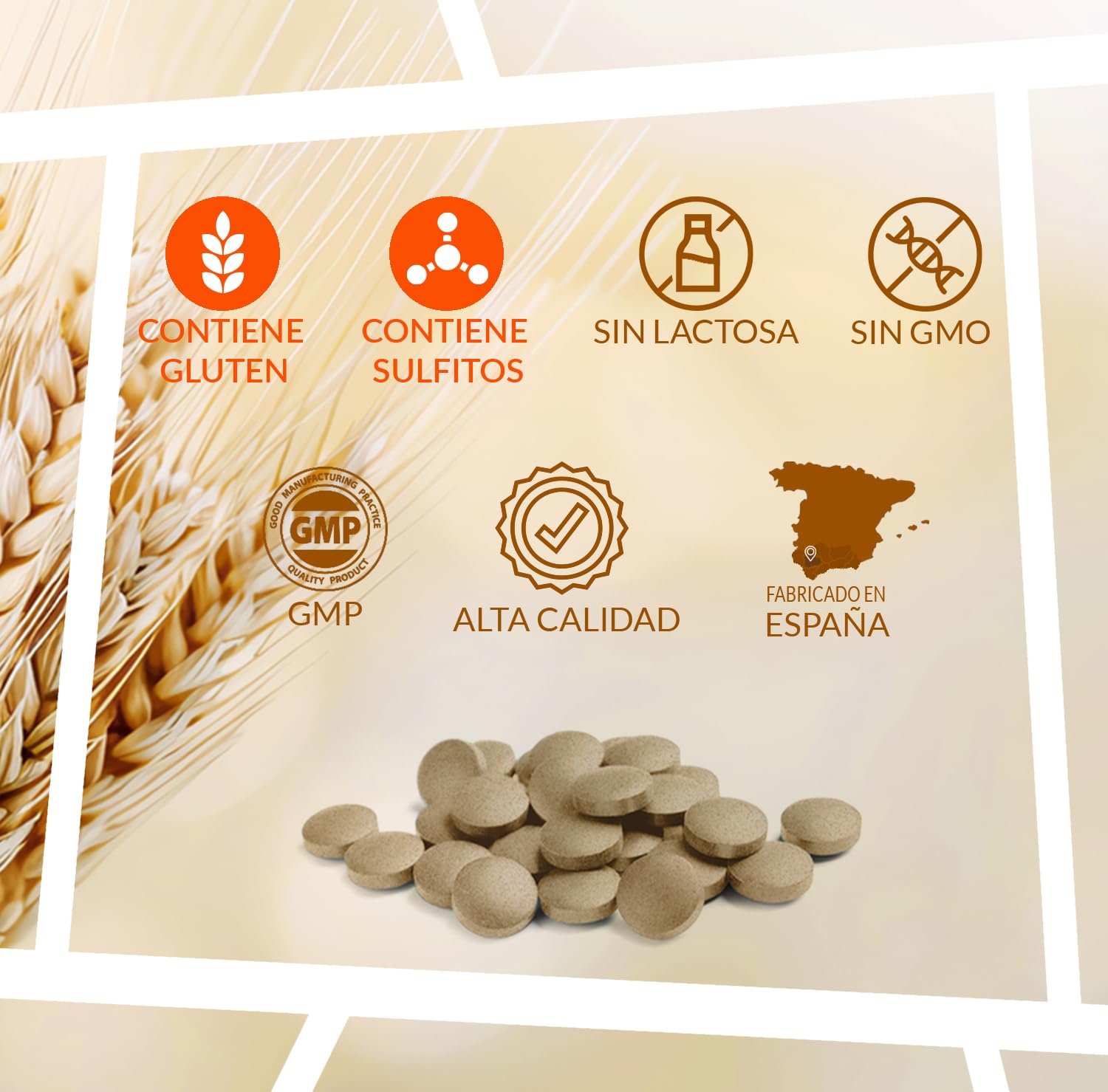 Nature Essential | Levadura de Cerveza 400 mg | Pack 3 Unidades | 800 Comprimidos | Fortalece Uñas, Piel y Cabello | Contribuye a la Formación de Queratina | Alto Valor Proteico | Vitamina B