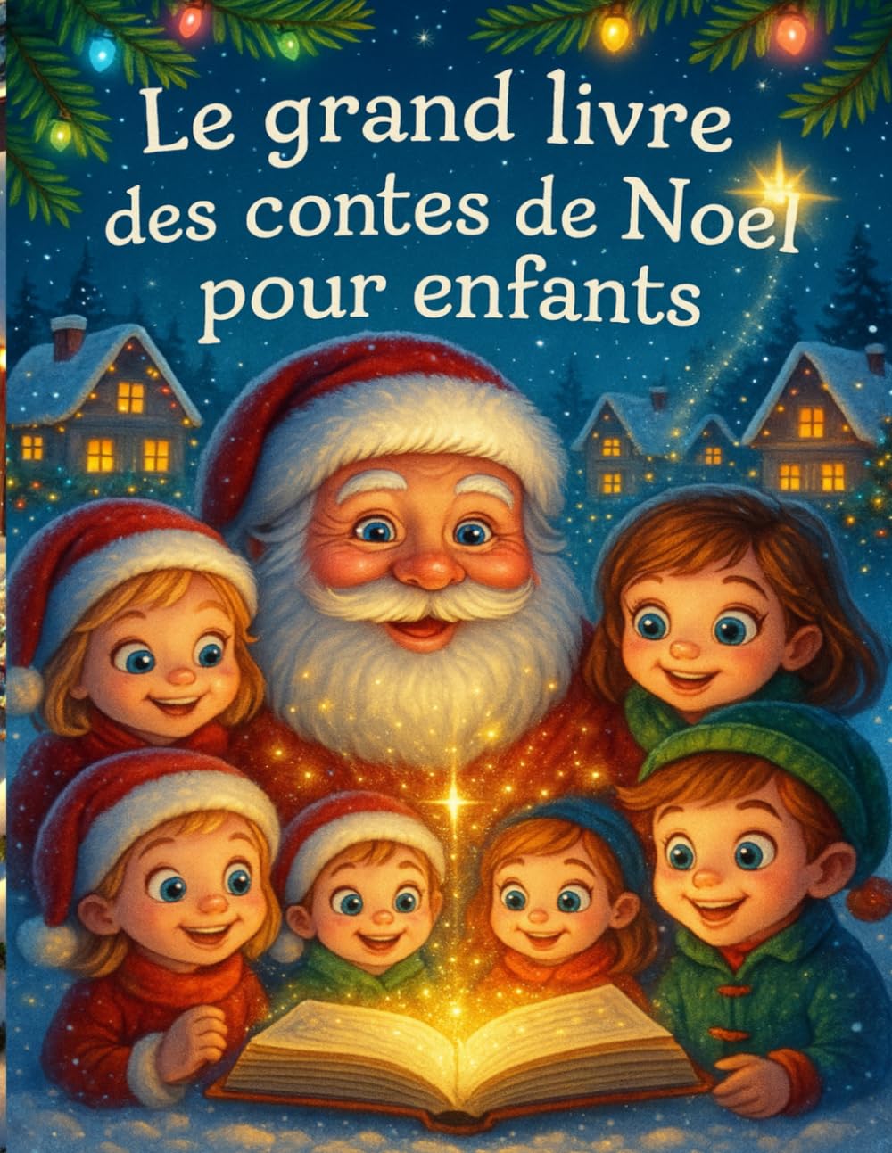 Le grand livre des contes de Noël pour enfants - De 3 à 8 ans