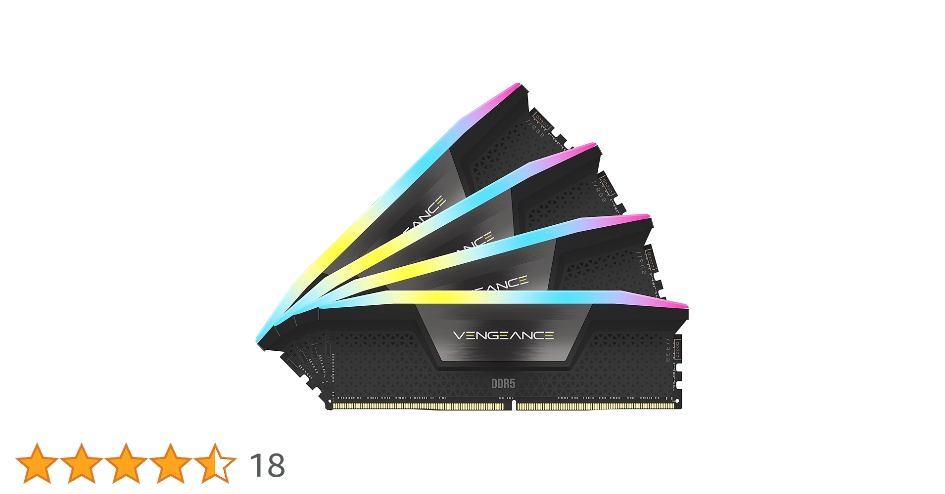 Amazon.co.jp: Corsair (コルセア) Vengeance RGB DDR5 64GB (4x16GB