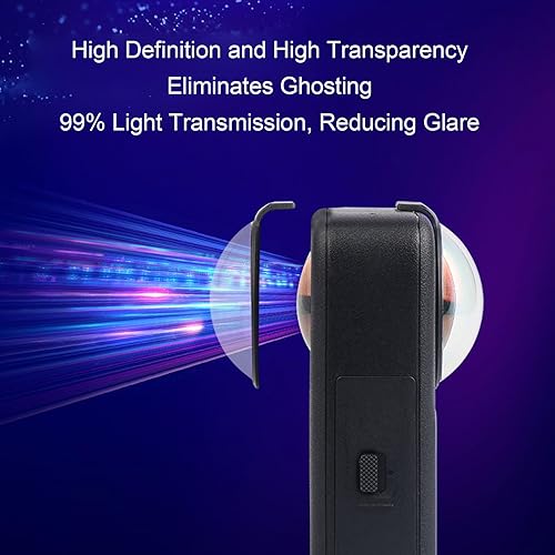 Miniatura 2 de Jectse Lens Guard Fit for Osmo 360 Action Camera, Protector Case, with High Transparency Optical Tempered Glass Lens, Anti Scratch 10H Hardness,