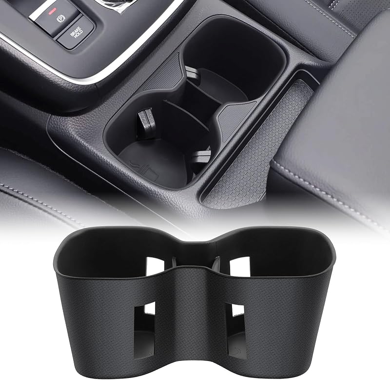 Inserto para porta-copos do console central Drytuns para Honda CR-V 2023–2026 – Preto