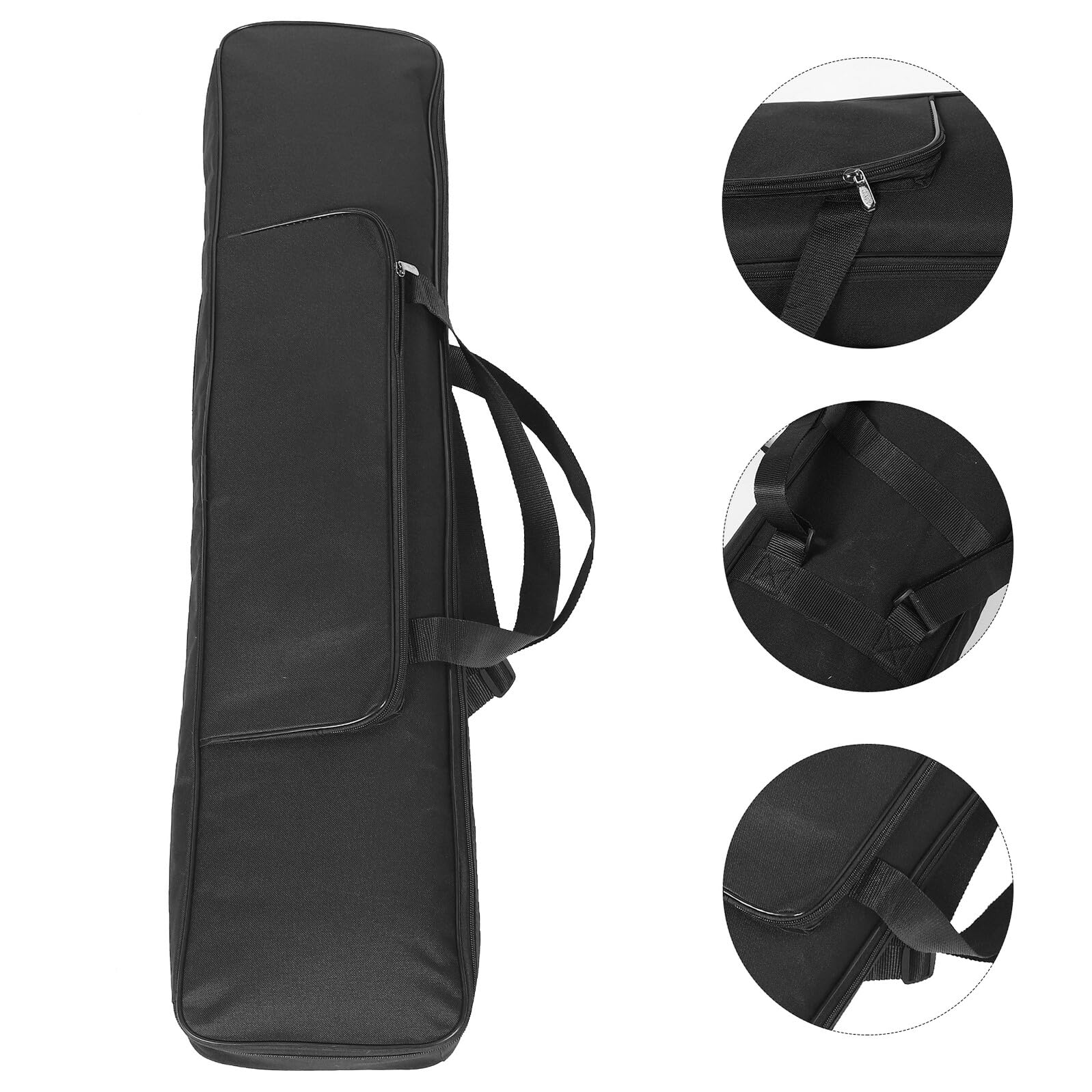 ABOOFAN Borsa Per Tastiera Tasti Custodia Imbottita Per Tastiera Di Pianoforte Con Maniglie e Tracolla Adatta Per Strumenti Musicali e Trasporto