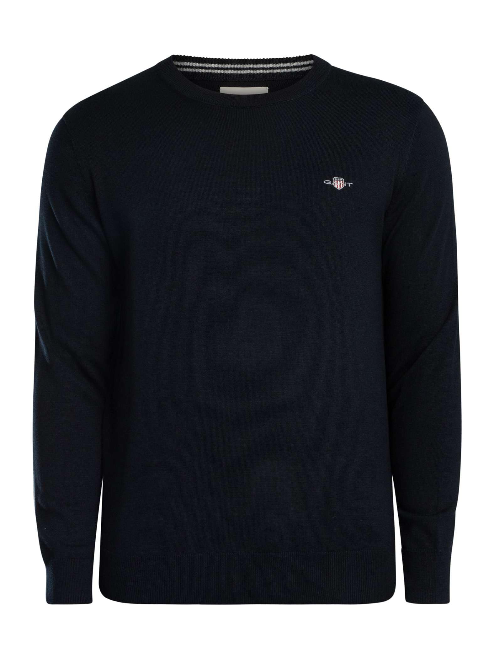 GANT Men's Cotton Pique C-Neck Pullover Sweater