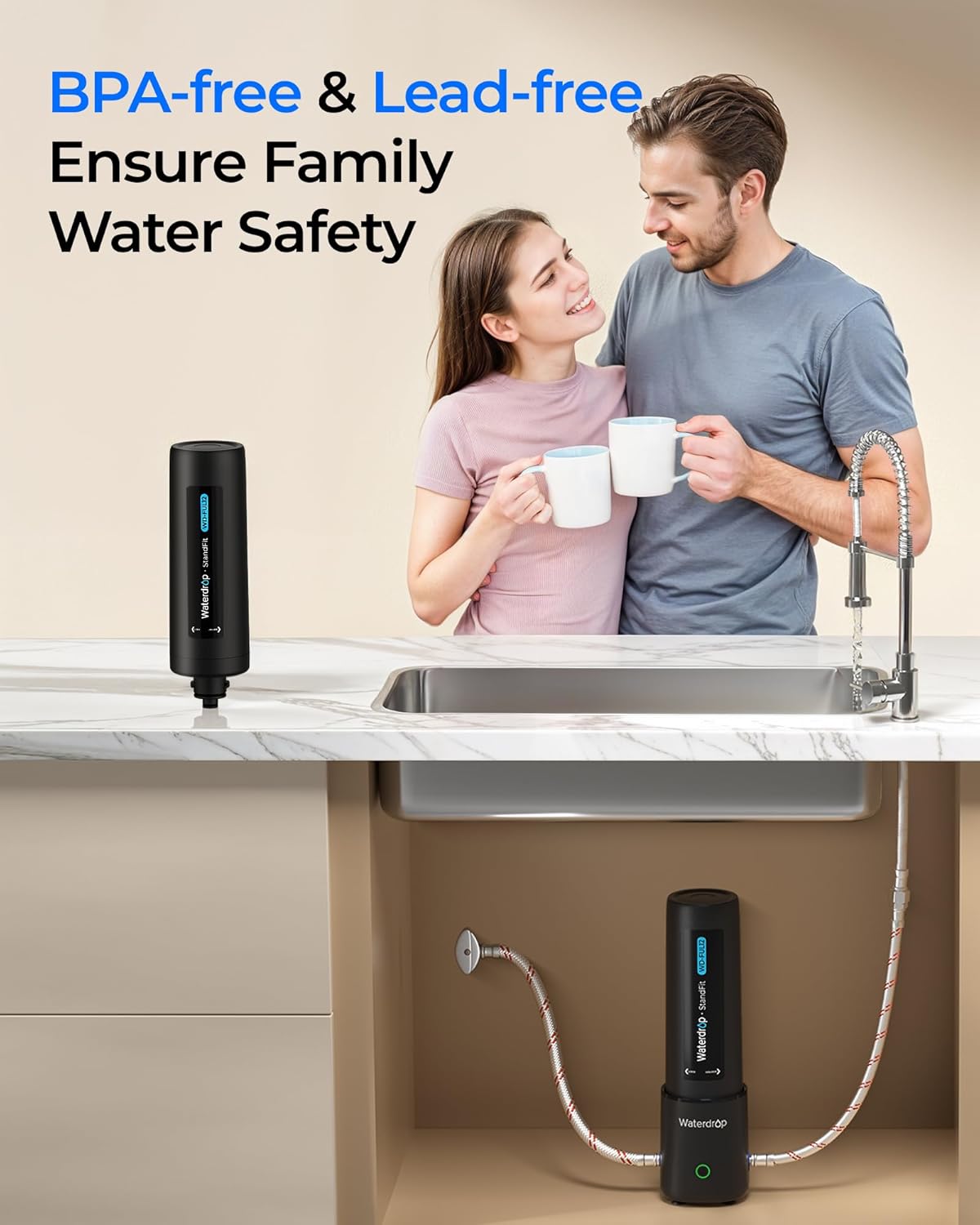 Waterdrop UL12A/UL12B compatible filter system