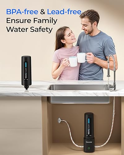 Miniatura 7 de Waterdrop FUL12 - Repuesto para filtro de agua para debajo del fregadero 10UA PRO10UB PROUL12AUL12B, reduce PFAS, PFOAPFOS, plomo, cloro, mal sabor