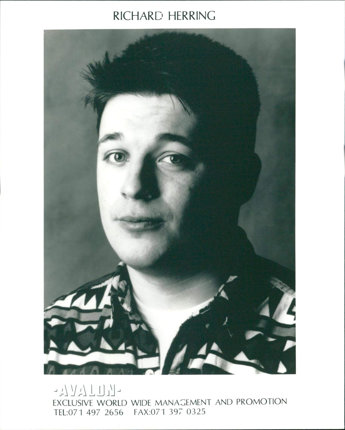 Richard Herring Vintage Press Photo Photographs