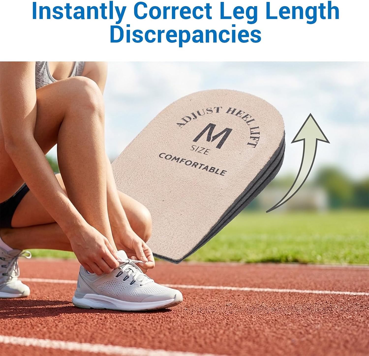 5 Pair Heel Lifts for Women 3 Layers Shoe Lifts for Women Uneven Leg | Adjustable Heel Lifts for Shoes Heel Pads and Heel Inserts for Leg Length Discrepancy Heel Pain Sport Height Increase Insoles