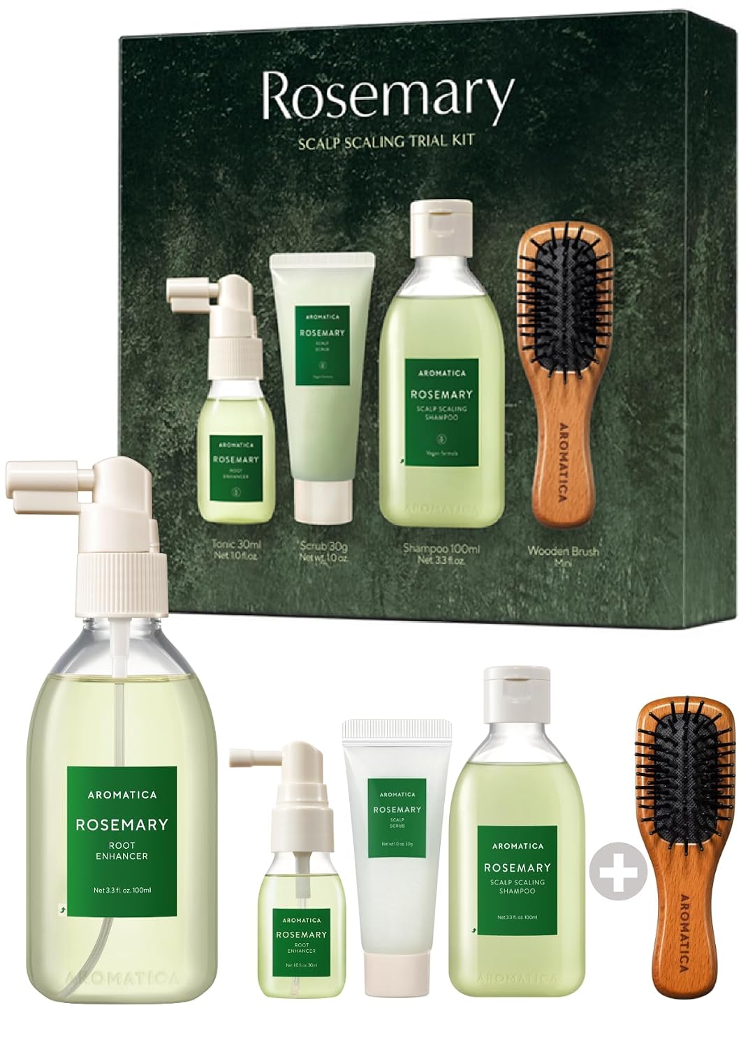 AROMATICA Rosemary Trial Kit + Enhancer
